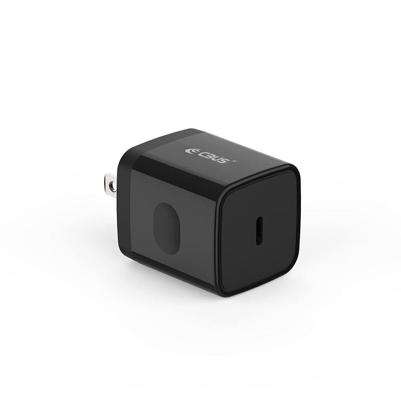 [Australia - AusPower] - CBUS 20W Fast Charger + 10ft Braided Cable for Motorola One 5G, One 5G Ace, Edge+, Moto G Stylus, Moto G Play, Moto G Power (2020, 2021), Moto G Fast, Moto G8+, One Action (Black) 