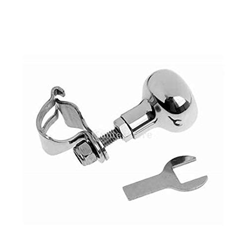 [Australia - AusPower] - ISURE MARINE 316 Stainless Steel Boat Steering Wheel Knob, Steering Wheel Maneuvering Knob Dia. from 5/8'' to 1'' 