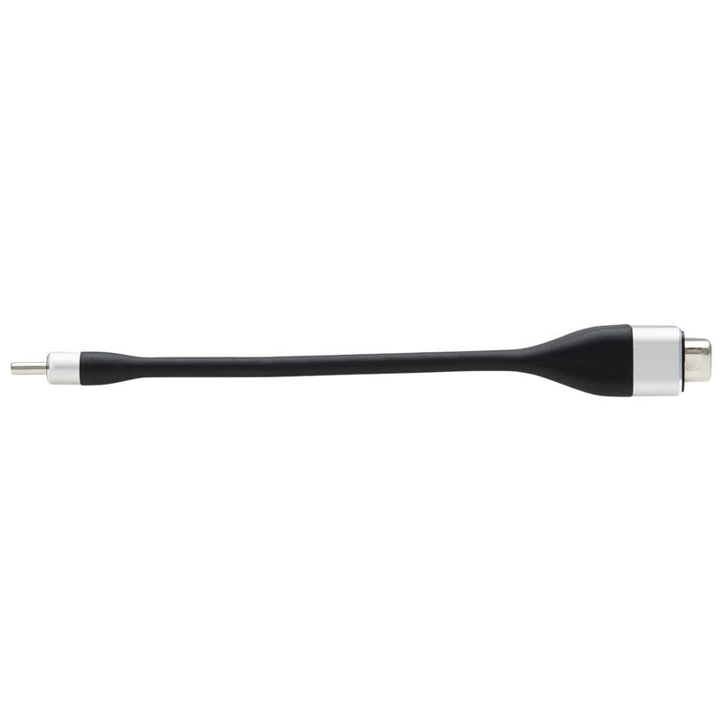 [Australia - AusPower] - Tripp Lite USB-C to VGA Flat Cable, Flat USB C to VGA Apapter Cable (M/F), 1920 x 1200 60 Hz, Thunderbolt 3 Compatible, Black, 5 in (U444-F5N-VGA) 