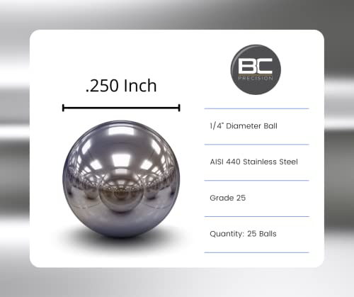 [Australia - AusPower] - 25 1/4" Inch Stainless Steel Bearing Balls G25 