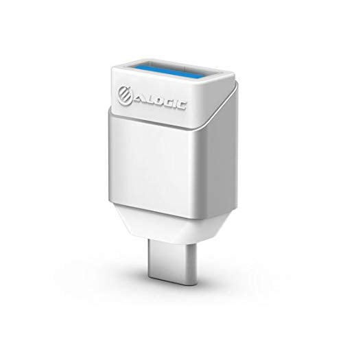 [Australia - AusPower] - ALOGIC USB C to USB A Adapter, USB 3.1 (5Gbps), Compatible with MacBook Pro/Air 2020, Dell XPS, iPad Air 2020, iPad Pro, USB-C Smartphones and More - Silver 
