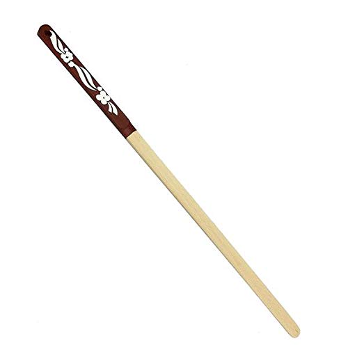 [Australia - AusPower] - Bethany Housewares Lefse Turning Stick 7/8" wide x 24" long, Red - Wood 