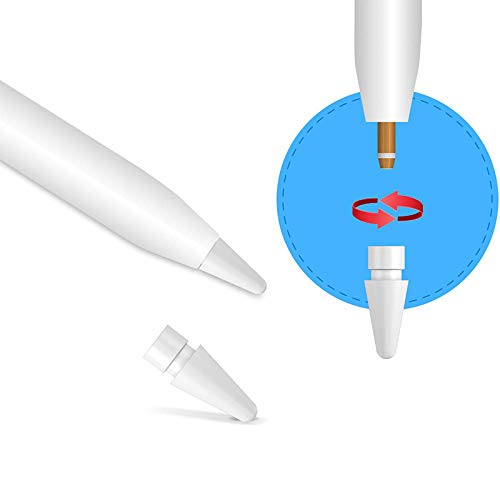 [Australia - AusPower] - bobotron 2Pcs is Suitable for Pencil Generation/Second Generation Stylus Replacement Pen Tip Stylus Press Screen Pen 