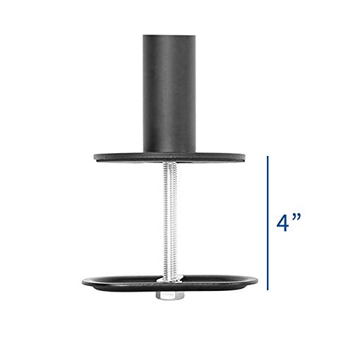 [Australia - AusPower] - VIVO Black Heavy Duty Grommet Kit for Desk Monitor Mount Stands, Sturdy 4 Inch Grommet Mount with Hardware, PT-SD-GT01D 
