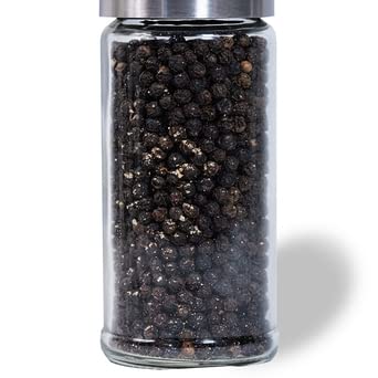 [Australia - AusPower] - Rechargeable Electric Pepper Grinder, Automatic Electronic Pepper Mill with Adjustable Coarseness- 170ML High Capacity 