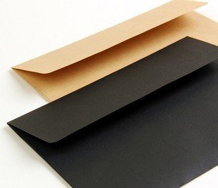 [Australia - AusPower] - 100 Pack Envelopes-A6 Envelopes (6.3" x 4.3")-Black A6 