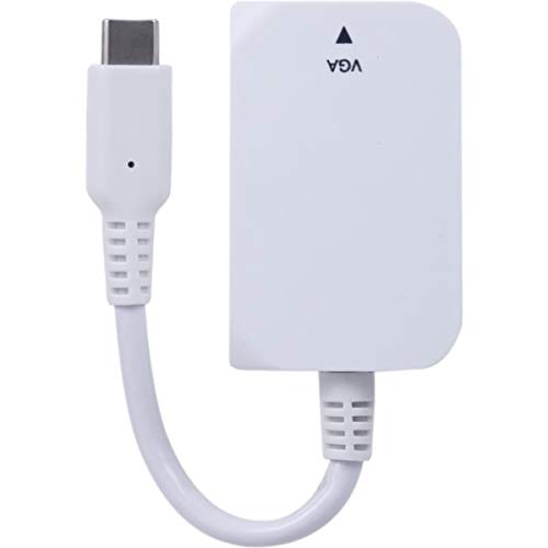 [Australia - AusPower] - ATIVA USB-C-to-VGA Adapter, White, 41509 