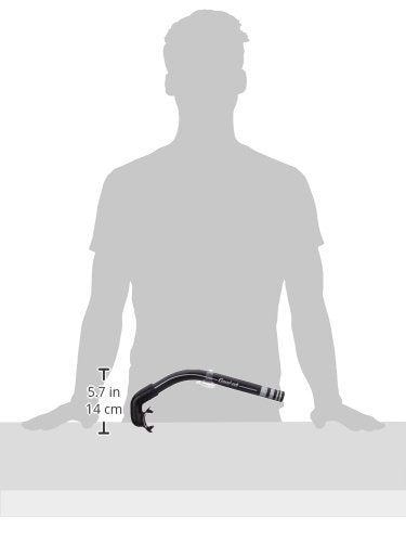 [Australia - AusPower] - Cressi America and Gringo Snorkels - Comfort During Extended Use - Cressi: Quality Since 1946 America Black Snorkel 