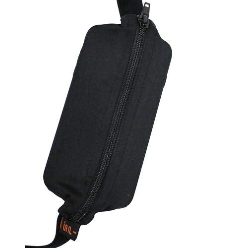 [Australia - AusPower] - Large Pocket SPIbelt Anthracite with Black Zipper 