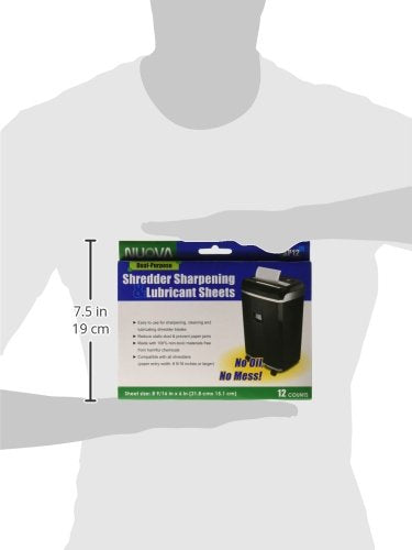 [Australia - AusPower] - Nuova SP12 Shredder Sharpening & Lubricant Sheets, 12 Count 12-count 