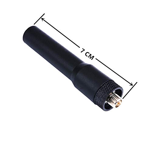 [Australia - AusPower] - KS K-STORM Dual Band VHF/UHF Silicone Radio Stubby Antenna 144/430Mhz Ham SMA-F Compatible with Kenwood TK-280/TK-380 Baofeng UV5R/888S Walkie Talkie Radio 