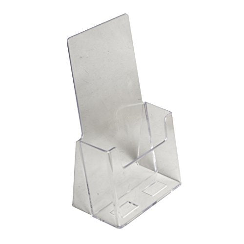 [Australia - AusPower] - Clear-Ad - LHF-S100 - Acrylic Trifold Brochure Holder - Pamphlet Display Stand (Single Pack) 1 Pack 