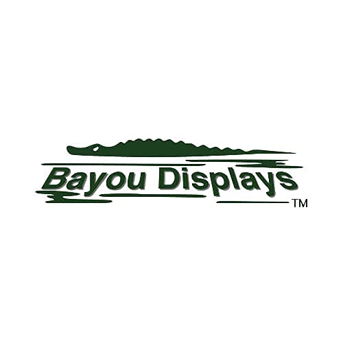 [Australia - AusPower] - Bayou Displays - Clear Plastic Tri-fold Brochure Holders with Business Card Holder Desk Top or Wall Mount Acrylic Display Stand- 2 Pack 