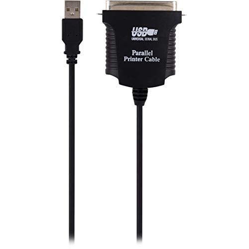 [Australia - AusPower] - ATIVA™ USB to Parallel Printer Adapter Cable, 6' 