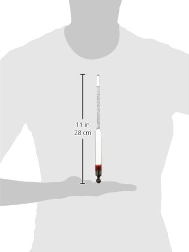 [Australia - AusPower] - Monster Brew Home Brewing Supplies 1 X Hydrometer - Triple Scale, Clear Normal 