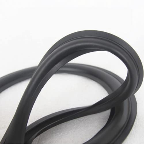 [Australia - AusPower] - Heyiarbeit 4 Pcs 6.08" Speaker Rubber Edge Surround Rings Replacement Parts for Speaker Repair Kitchens Bathrooms DIY 156mm 4 pcs 