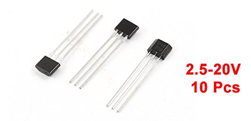 [Australia - AusPower] - uxcell 10pcs 3 Pins Unipolar Hall Effect Sensor Magnetic Detector 2.5-20V 