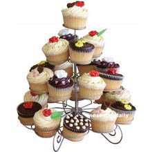 [Australia - AusPower] - Charmed 4 Tier Cupcake Stand Holds 23 Cupcakes 