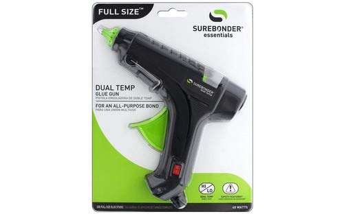 [Australia - AusPower] - Surebonder DT-270 Dual Temperature 40W Full Size Hot Melt Glue Gun-Uses 7/16" D Glue Sticks , Red 