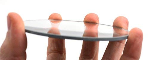 [Australia - AusPower] - Concave Mirror - 4" Dia, 150mm Focal Length - 3mm Thick - Glass - Eisco Labs 