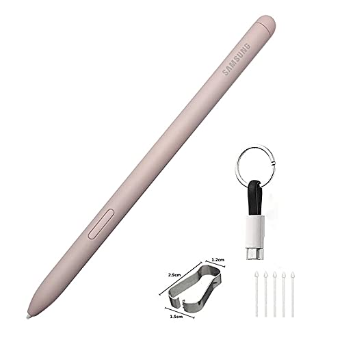 [Australia - AusPower] - Galaxy Tab S6 Lite Stylus Pen Replacement for Samsung Galaxy Tab S6 Lite (EJ-PP610) Stylus Touch S Pen (Chiffon Rose) Chiffon Rose 