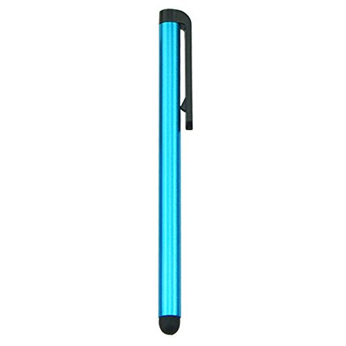 [Australia - AusPower] - 5pack Universal Small Touch Stylus Metal Pen for Mobile Phone Cell Smart Phone Tablet iPad iPhone (Light Blue) 