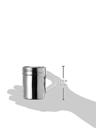 [Australia - AusPower] - Winware Stainless Steel Dredges 10-Ounce with Handle 5 inches X 4.75 inches X 1.5 inches 