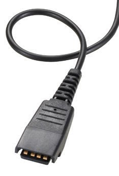 [Australia - AusPower] - Call Center Headset USB Plug QD Cable Adaptor for Jabra GN Headsets with Adjustable Volume and Microphone Mute Switch 