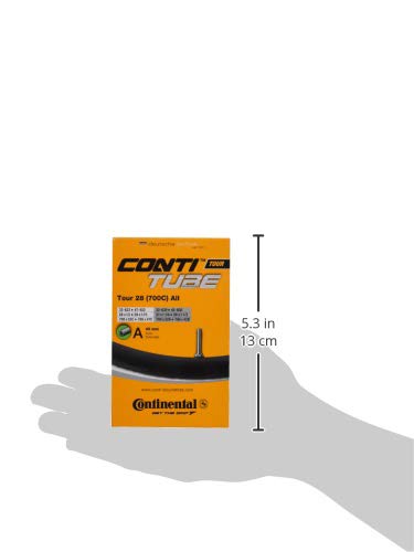 [Australia - AusPower] - Continental 26" Bicycle Tube, 1.25"/1.75" 40mm Schrader Valve , Black 26 X 1.25-1.75 - 40mm Schrader Valve 