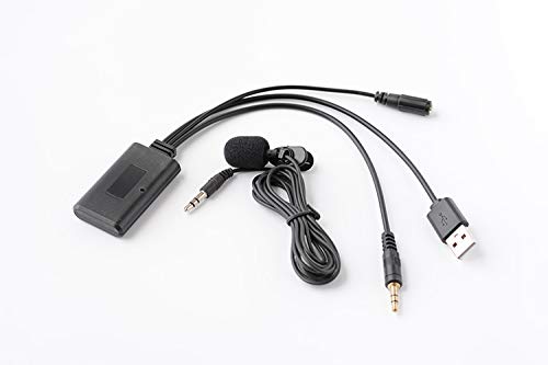 [Australia - AusPower] - 3.5MM AUX USB Interface Bluetooth Module Receiver Cable Adapter for BMW Car Wireless A2DP Audio Input for Peugeot/Hyundai/kia 