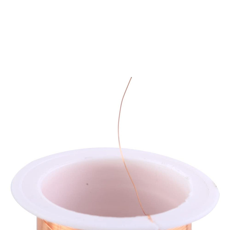 [Australia - AusPower] - 0.2mm Copper Wire, 20m Magnet Wire Enameled Coil Wire Copper Beading Wire for Jewelry Making Supplies and Crafting 