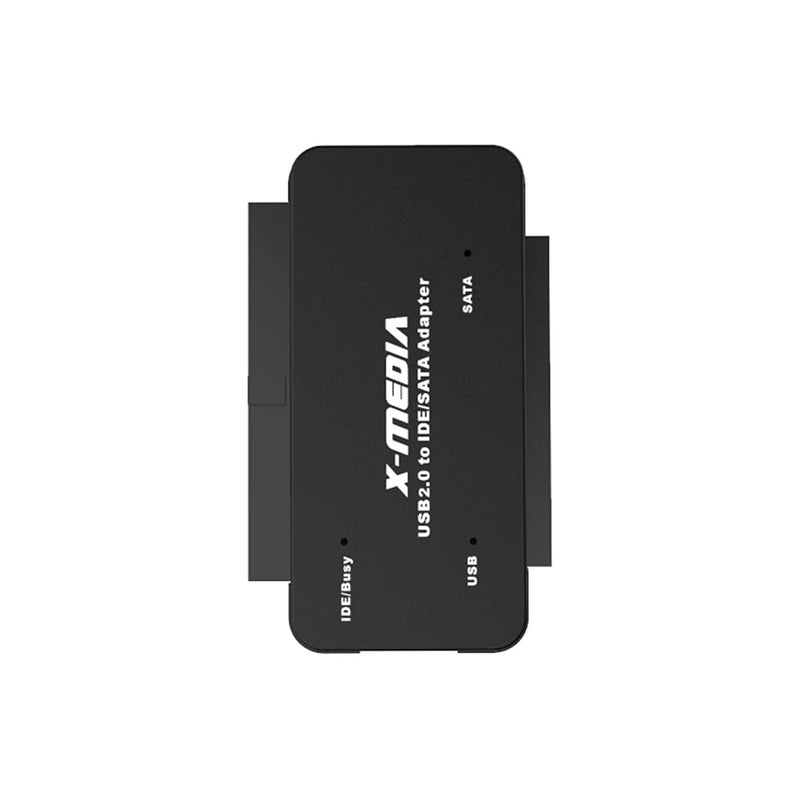 [Australia - AusPower] - X-MEDIA XM-UB2235S USB 2.0 to IDE SATA Adapter Converter, External Hard Disk Reader/Adapter - Support 2.5/3.5-Inch HDD/SSD Hard Disk Drive 