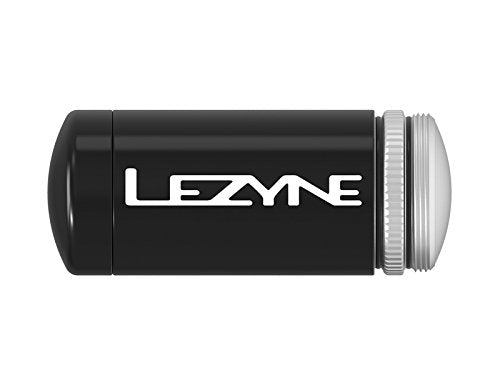 [Australia - AusPower] - LEZYNE Tubeless Bicycle Tire Repair Kit, Mountain & Gravel Bike Tires, 5 Thick Tire Plugs, Combined Ream, Storage Tube, Compact, Fixes Punctures or Flats On The Go Black 