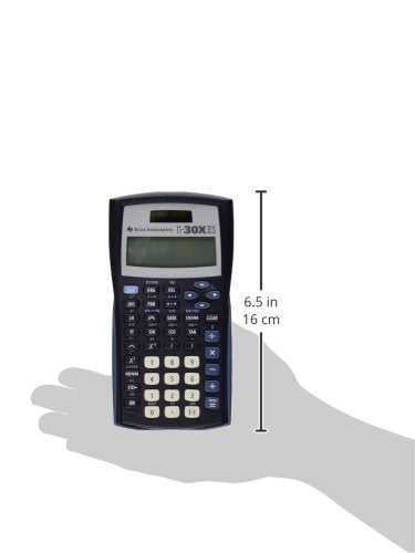 [Australia - AusPower] - Texas Instruments TI-30XIIS Scientific Calculator, Black with Blue Accents Single Pack 