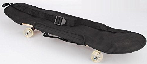 [Australia - AusPower] - Cooplay 32" 8" Black Skateboard Carry Bag Backpack Rucksack Straps with Mesh 