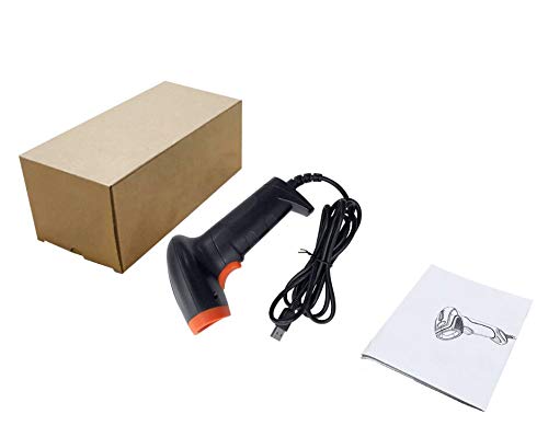 [Australia - AusPower] - 1D / 2D /QR Barcode Scanner USB Wired High Speed Handheld Universal Screen Barcode Reader Compatible with POS PC Mac Windows Linux etc 