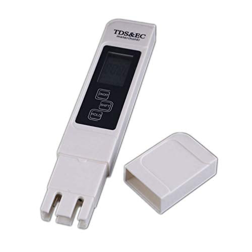 [Australia - AusPower] - 3 IN 1 Water Quality Tester EC TDS PPM Temperature Meter LCD Conductivity Detection Pen Digital Portable Filter Tool 