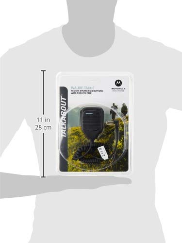 [Australia - AusPower] - Motorola 53724 Remote Speaker Microphone (Black) Black One Size 