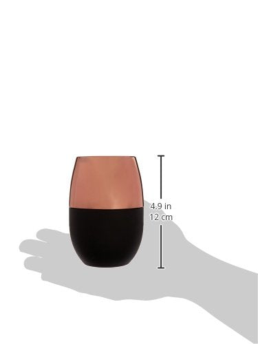 [Australia - AusPower] - Cork Pops Copper Black Stainless Steel Freezer Gel Beverage Cup 