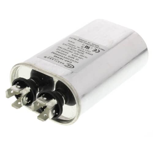 [Australia - AusPower] - 10 MFD Capacitor 370 or 440 VAC Oval Run Capacitor for Fan Motor Blower Condenser in Air Handler Straight Cool - Heat Pump Air Conditioner - Furnace - by The HVAC Genius 10 MFD Oval 