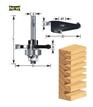 [Australia - AusPower] - Timberline - 5/64 Kerf 3 Wing (270-20) 