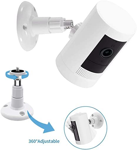 [Australia - AusPower] - Wall Mount for Ring Indoor Cam & Ring Stick Up Cam, 360 Degree Adjustable Mount Bracket for Ring Camera Outdoor Indoor Security Camera System(3 Pack) 3Pack 