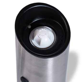 [Australia - AusPower] - Rechargeable Electric Pepper Grinder, Automatic Electronic Pepper Mill with Adjustable Coarseness- 170ML High Capacity 