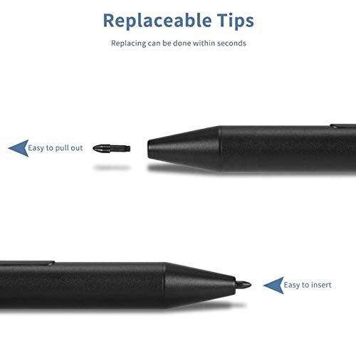 [Australia - AusPower] - BoxWave Stylus Pen for ASUS VivoBook Flip 14 (Stylus Pen by BoxWave) - ActiveStudio Active Stylus 2020, Electronic Stylus with Ultra Fine Tip for ASUS VivoBook Flip 14 - Jet Black 