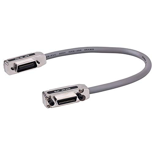 [Australia - AusPower] - Xximuim IEEE-488 Cable GPIB Cable Metal Connector Adapter Plug and Play 1/1.5/2 Meter (1.5 Meter) 1.5 Meter 