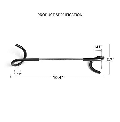 [Australia - AusPower] - Icasa Camping Hook Hanger, 2 Set of Multi-Purpose Camping Light/Lamp Hook, Outdoor Equipment,Strong Hanger for Camping, Travel; Adventure Tool; Sports Accessory; Organizing Gadget 