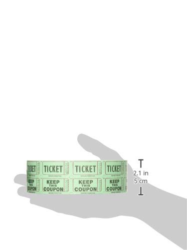 [Australia - AusPower] - Raffle Tickets 2000 per Roll 50/50: Green 