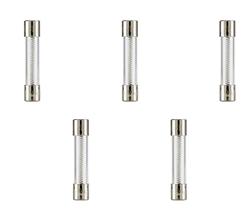 [Australia - AusPower] - Bussmann MDL-2 Glass Fuse 2 Amp 250 Volt Time Delay (Slo-blo) (5 pack) 