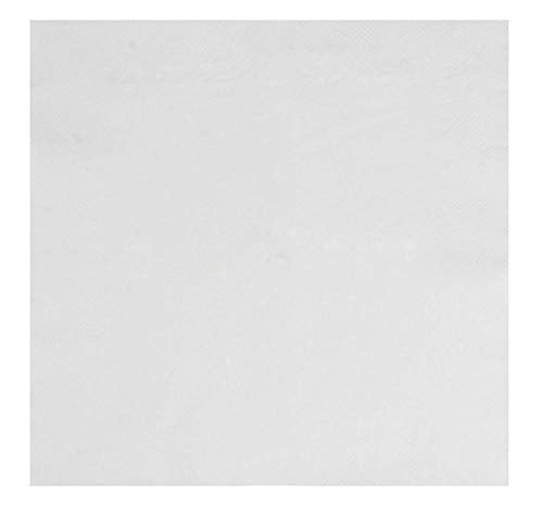 [Australia - AusPower] - White Cocktail Napkins - 500-Pack Disposable Paper Napkins, 2-Ply, Plain White Party Supplies, Bulk Catering, Restaurant, Buffet Supplies, Folded 5 x 5 Inches 