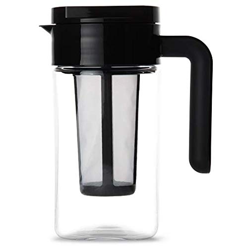 [Australia - AusPower] - T2 Tea Jug-A-Lot Iced Tea Jug , BPA Free, with Removable Infuser, 1.2L Black (H999ZZ211) 